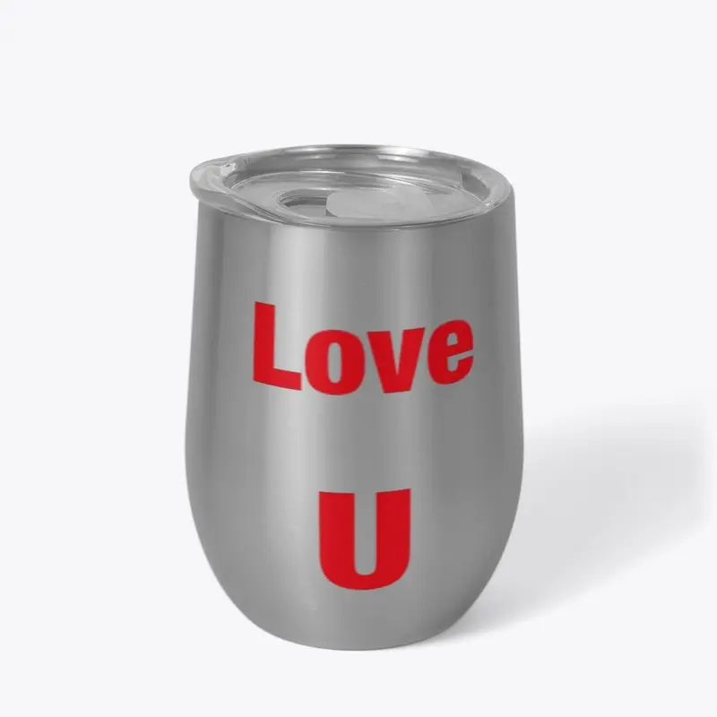 (Valentine's day) Wine Tumbler